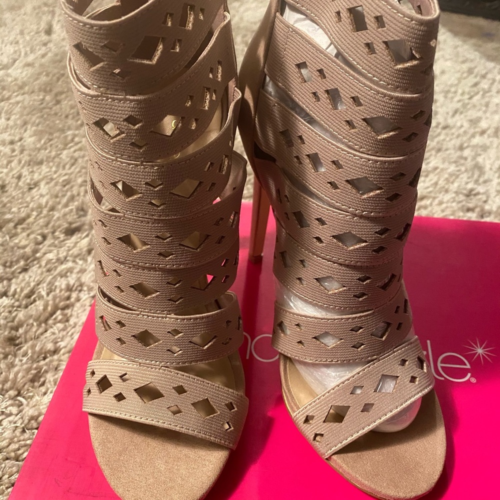 Nude heels